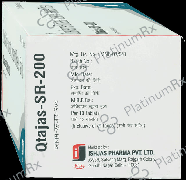 Qtajas 200mg Tablet SR
