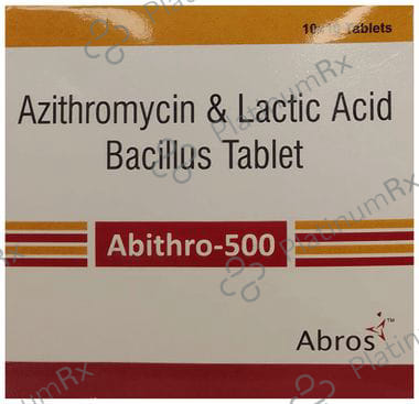 Abithro 500mg/60M Tablet 10s