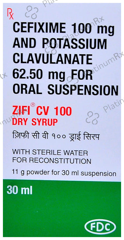 Zifi CV 100/62.5mg Oral Suspension 30ml