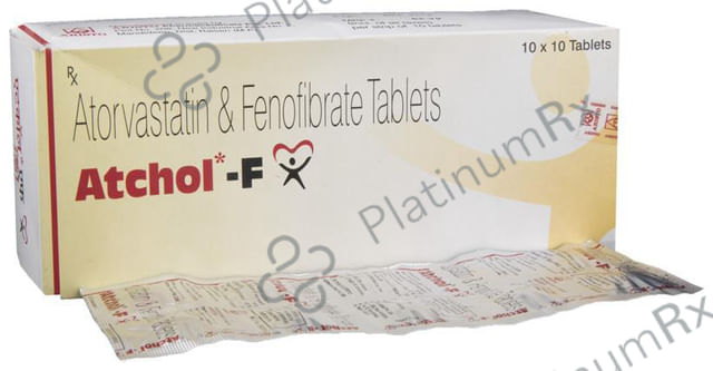 Atchol F 10/160mg Tablet 10s
