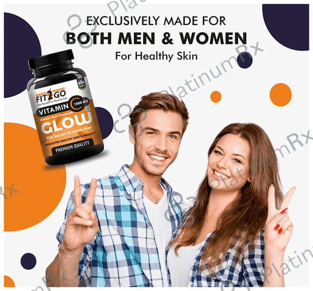 Fit 2 Go Vitamin C 1000mg Glow Capsule