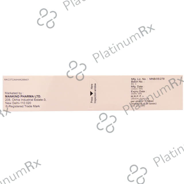 Nuforce 150 mg/1000 mg Tablet