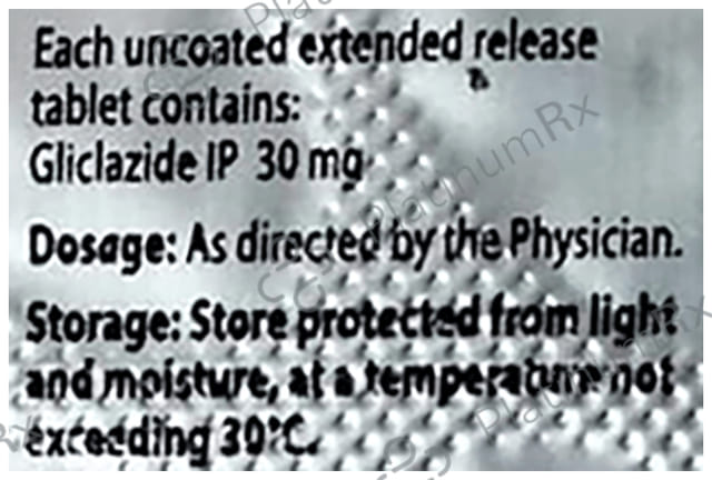 Glizid XR 30mg Tablet 15s