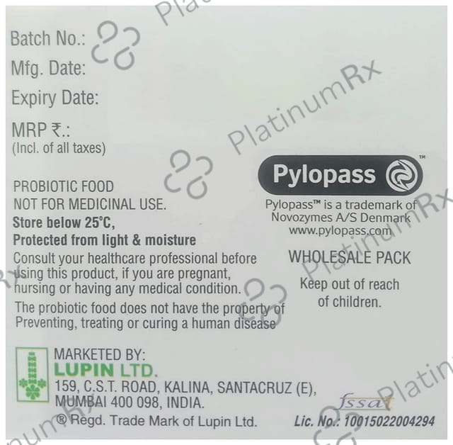 Pyloflush 100mg Capsule 10s