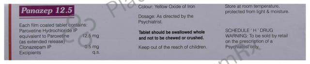 Panazep 12.5 Tablet ER