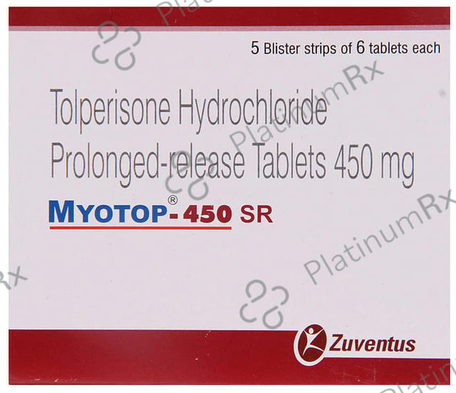 Myotop 450mg SR Tablet 6s