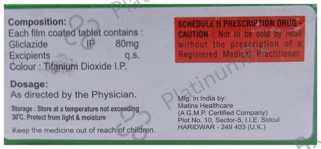 Glycitop 80mg Tablet 10s