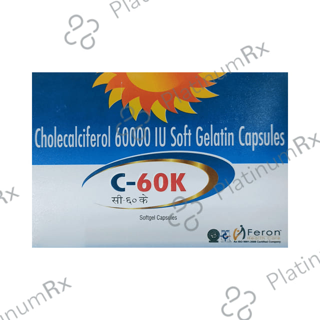 C 60000IU Softgel Capsule 4s