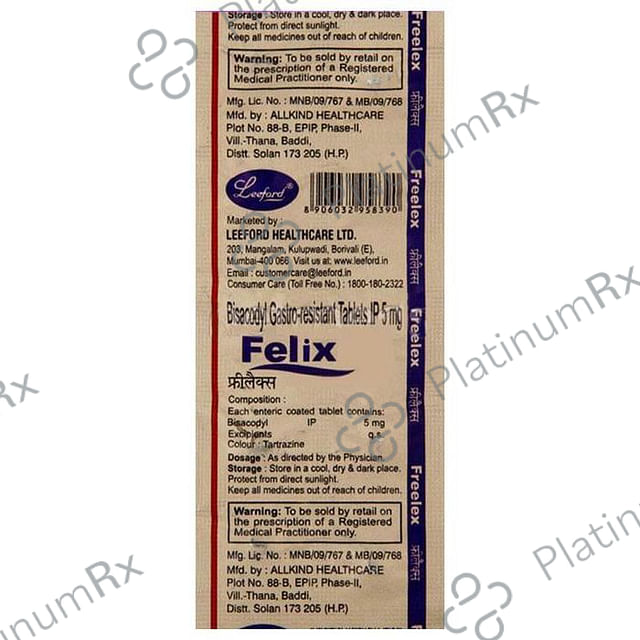 Freelex 5mg Tablet 10s