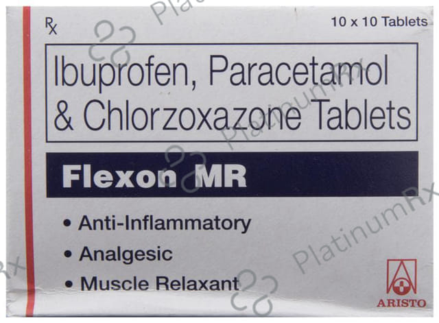 Flexon MR 400/325/250mg Tablet 10s