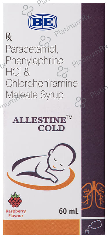 Allestine Cold Syrup Raspberry 60ml