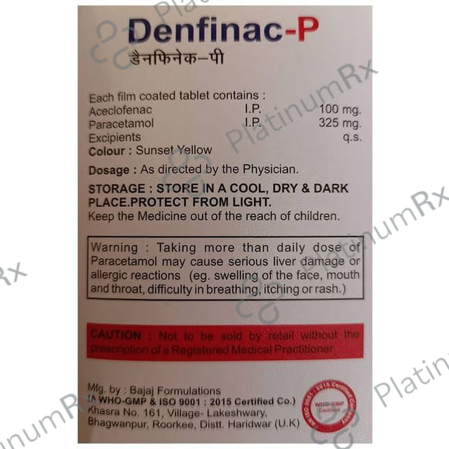 Denfinac-P Tablet