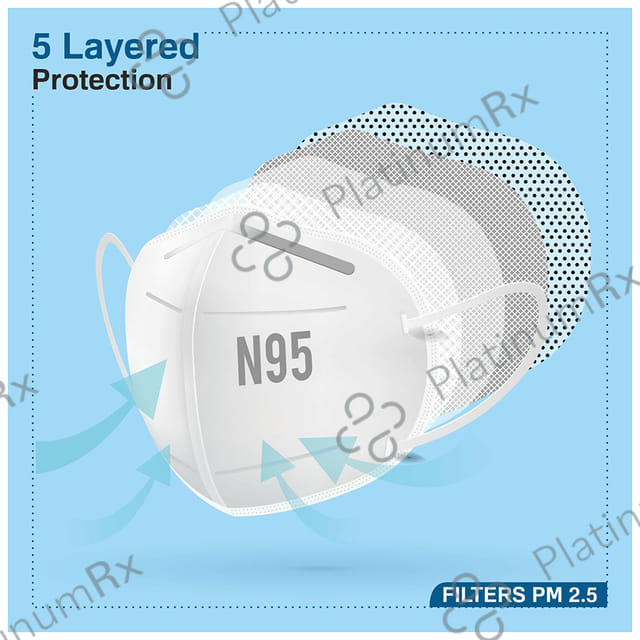 Leeford N95 FFP2 Respirator Protective Mask