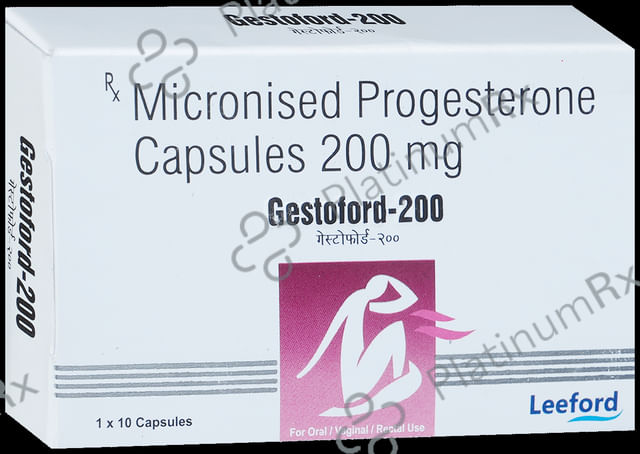 Gestoford 200mg Capsule 10s