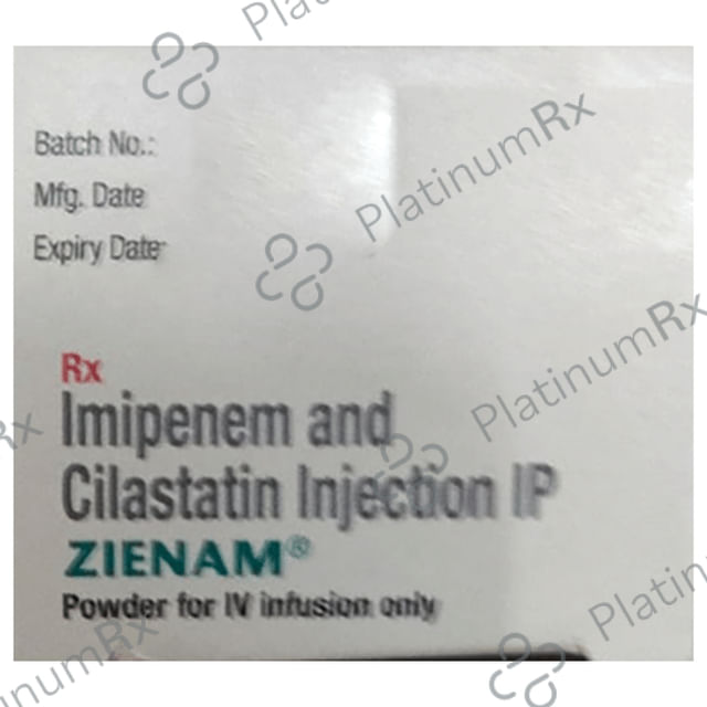 Zienam 500mg/500mg Injection