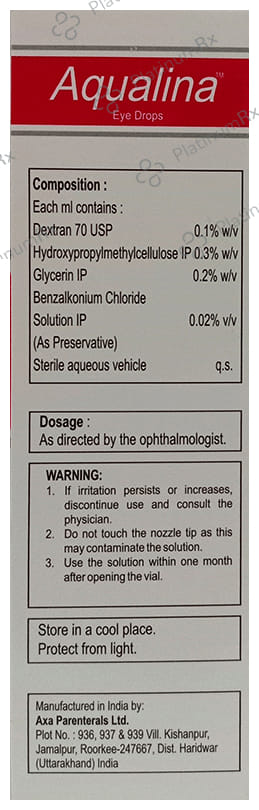 Aqualina Eye Drop 10ml