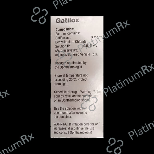 Gatilox 0.3% Eye Drop 5ml