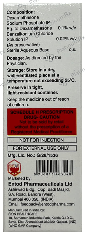 Monodexa 0.1% Eye Drop