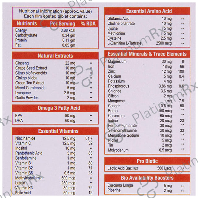 Ibvital Tablet Sugar Free