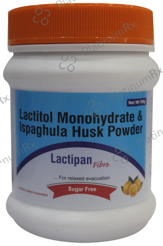 Lactipan Fibre 3.5/10gm Delicious Lemon Flavour Sugar Free Granules 180gm