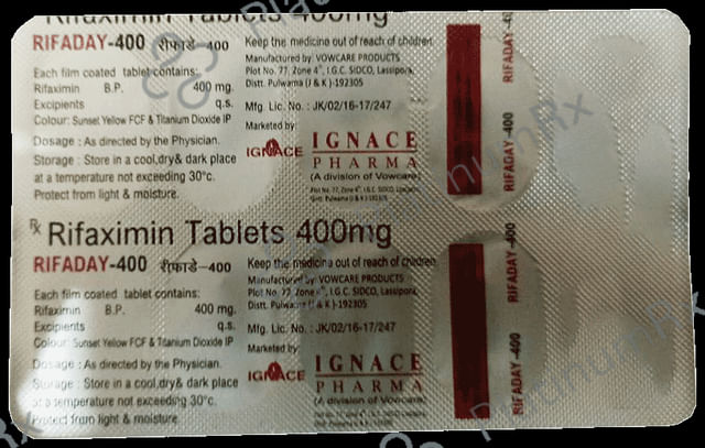 Rifaday 400 Tablet