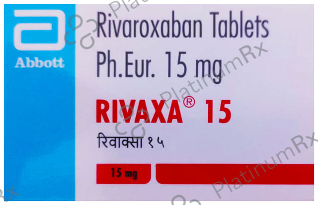 Rivaxa 15mg Tablet 15s