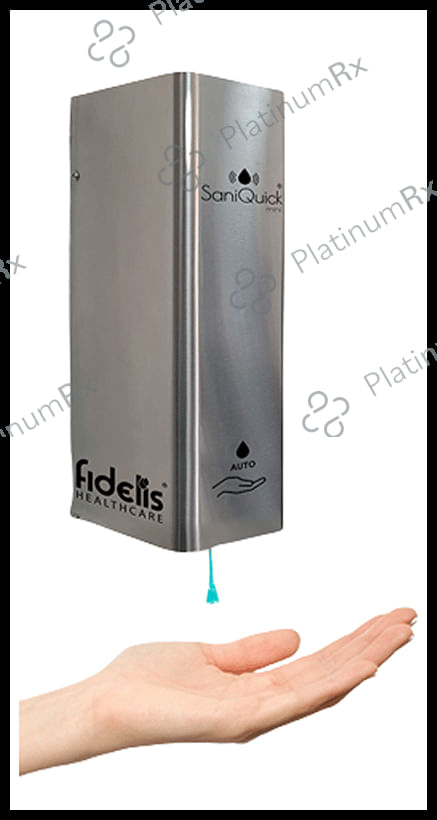 SaniQuick Mini Automatic Indoor 1Litre Hand Sanitizer/Liquid Hand Wash Dispenser Machine