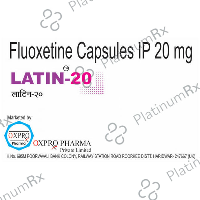 Latin 20mg Capsule 10s Oxpro Pharma Pvt. Ltd.