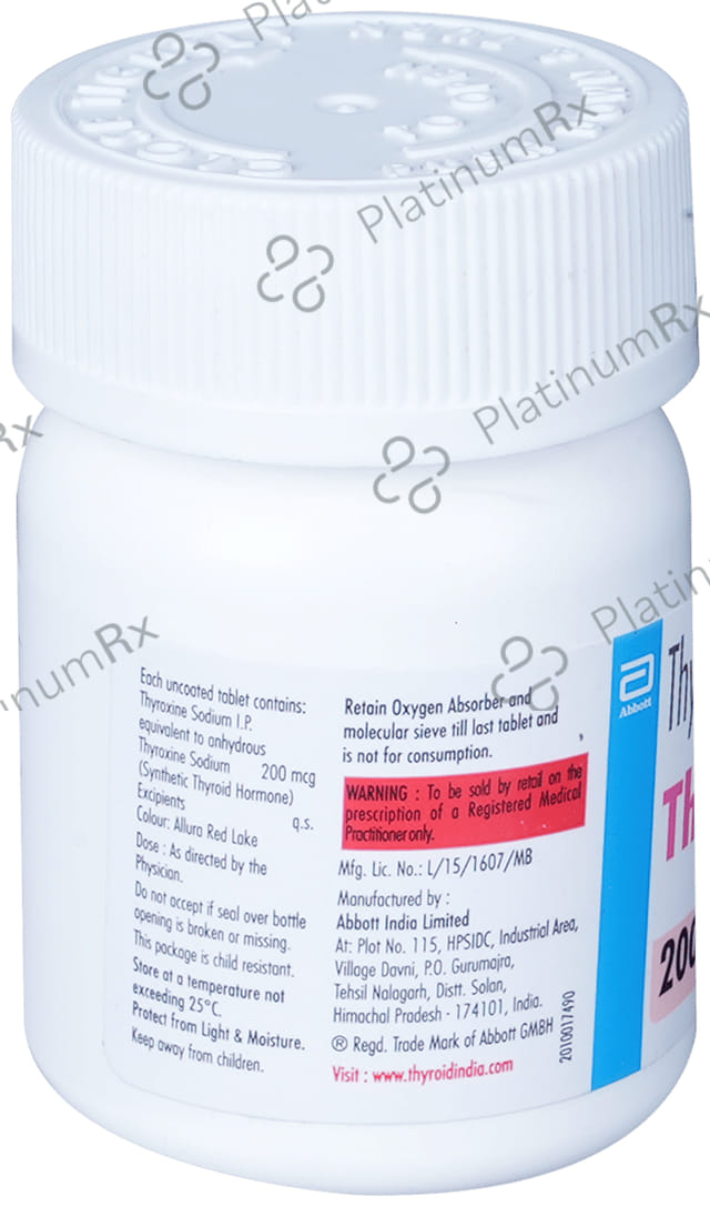 Thyronorm 200mcg Tablet 100s