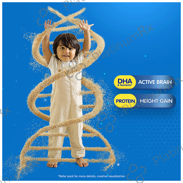 Horlicks Junior- For Kids' Active Brain & Height Gain - Flavour Vanilla 450 gm
