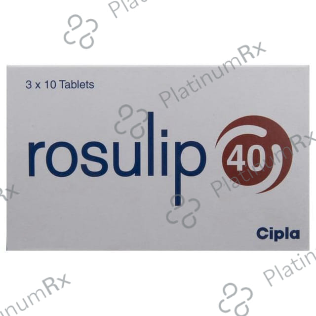 Rosulip 40mg Tablet 10s