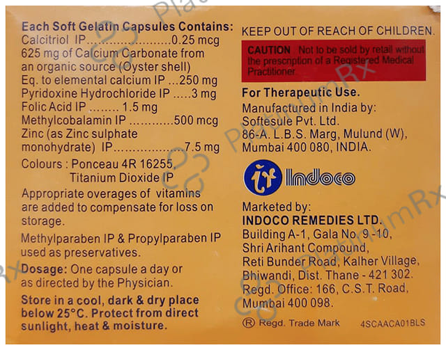 Cal Aid Soft Gelatin Capsule 10s