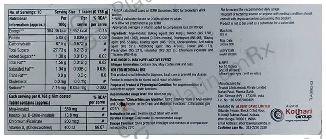 Evacure Tablet 10s