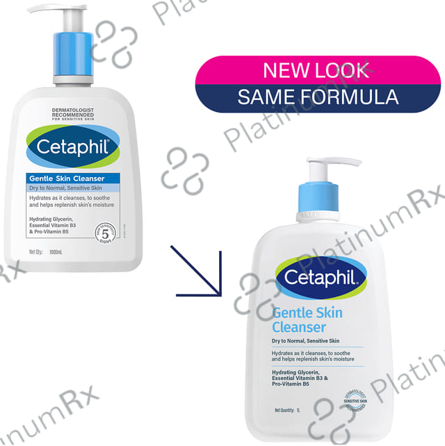 Cetaphil Gentle Skin Cleanser Gel 1000ml