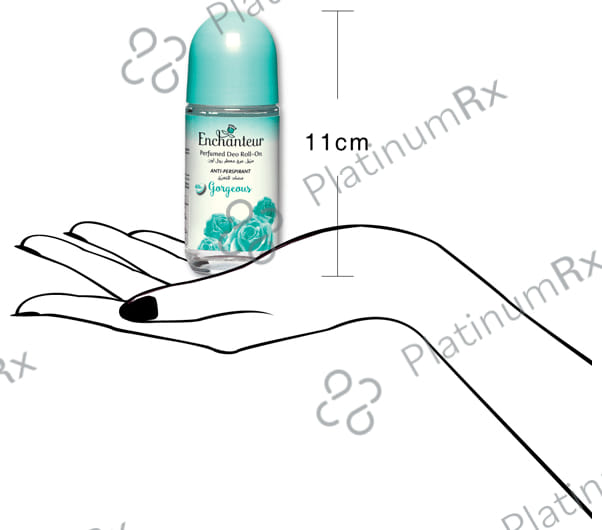 Enchanteur Perfumed Deo Roll-on Gorgeous