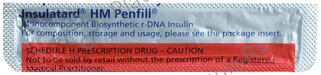 Insulatard HM (100 IU/ml) (1*3ml Refill Cartridge / Injection)