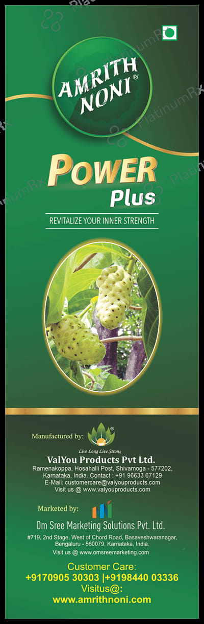 Amrith Noni Power Plus 1000ml