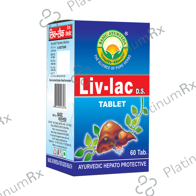 Basic Ayurveda Liv-Lac D.S. Tablet