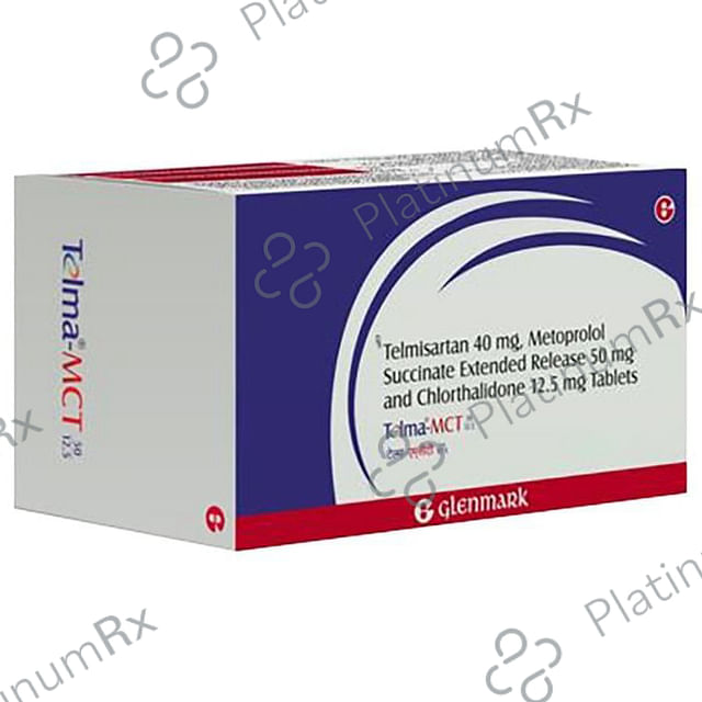 Telma MCT 12.5/50/40mg Tablet ER 10s