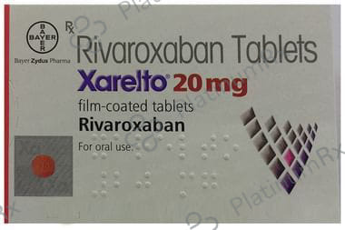Xarelto 20mg Tablet 14s