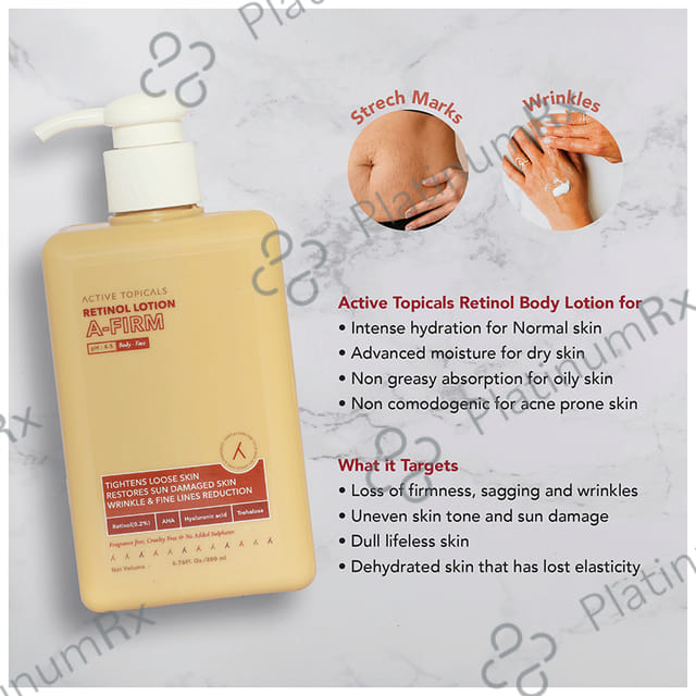 Active Topicals A Firm Retinol Lotion 200ml