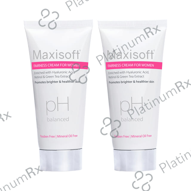 Maxisoft Fairness Cream for Women (50gm Each) 2 Tubes