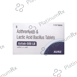 Azitab 500mg LB Tablet 5s