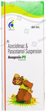 Acogesic PS 50/125mg Suspension 60ml