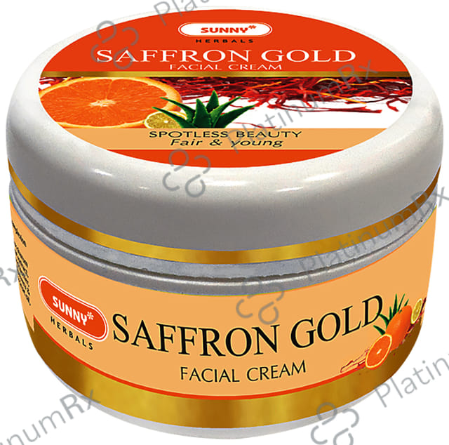 Sunny Herbals Saffron Gold Facial Cream
