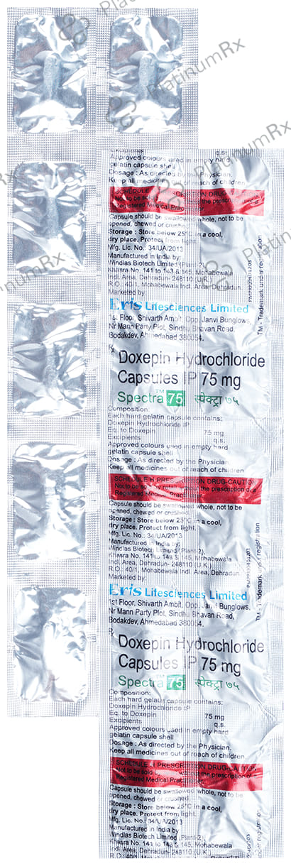 Spectra 75mg Capsule 10s