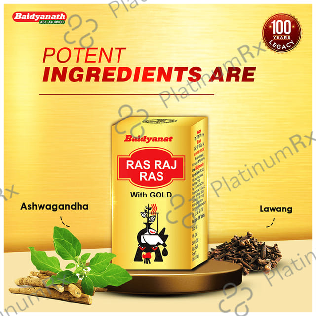 Baidyanath Rasraj Ras Gold Tablet