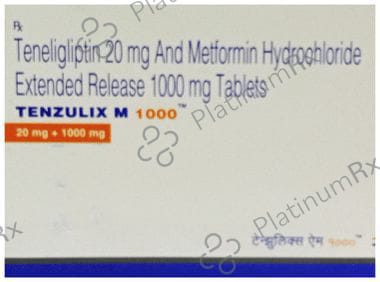 Tenzulix M 1000 Tablet ER 15 Tablet ER