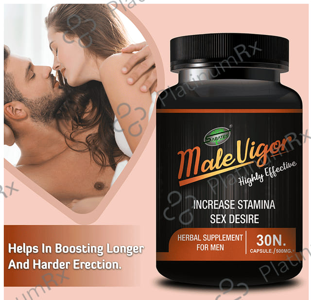Sabates Male Vigor Capsule 30 capsules
