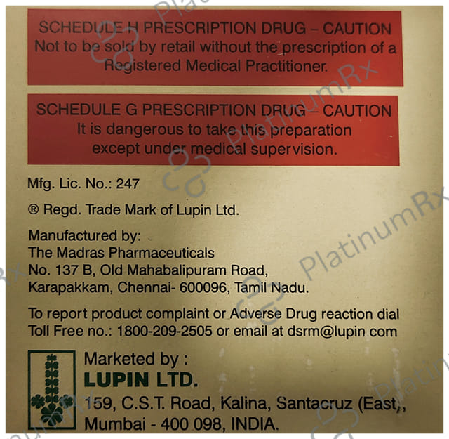 Gluconorm G 1/1000mg Tablet PR 15s
